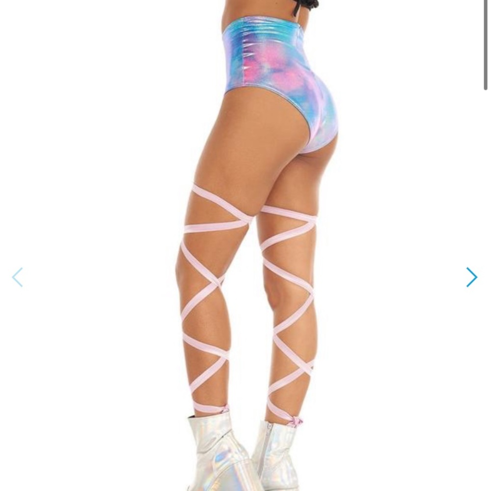 NEW iHeartRaves Lavender Leg Wraps